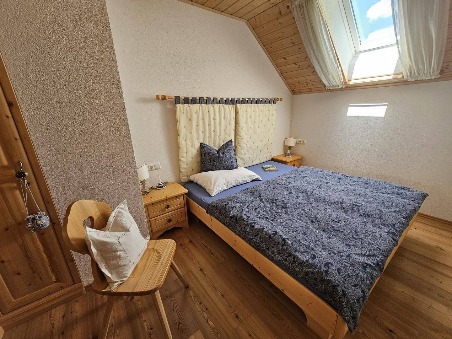 Schlafzimmer mit Sternenblick