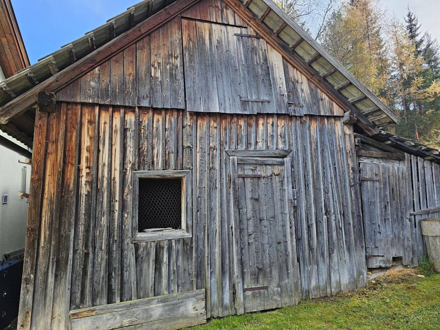 Holzschuppen