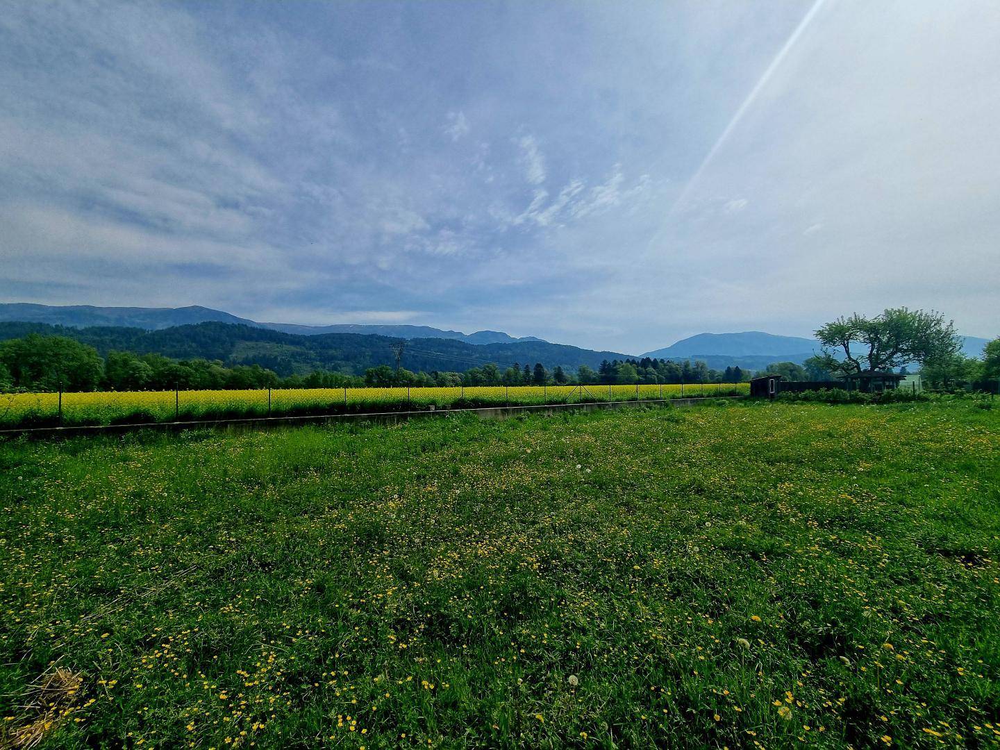 Grundstück Blick Nord-Ost