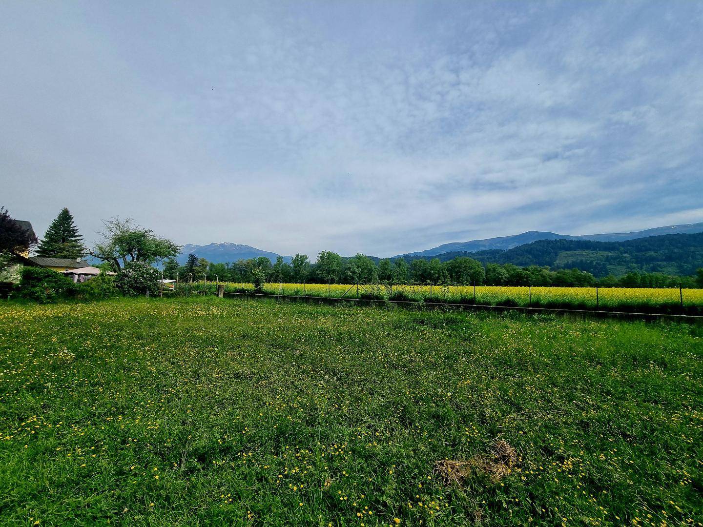 Grundstück Blick Nord-Westen