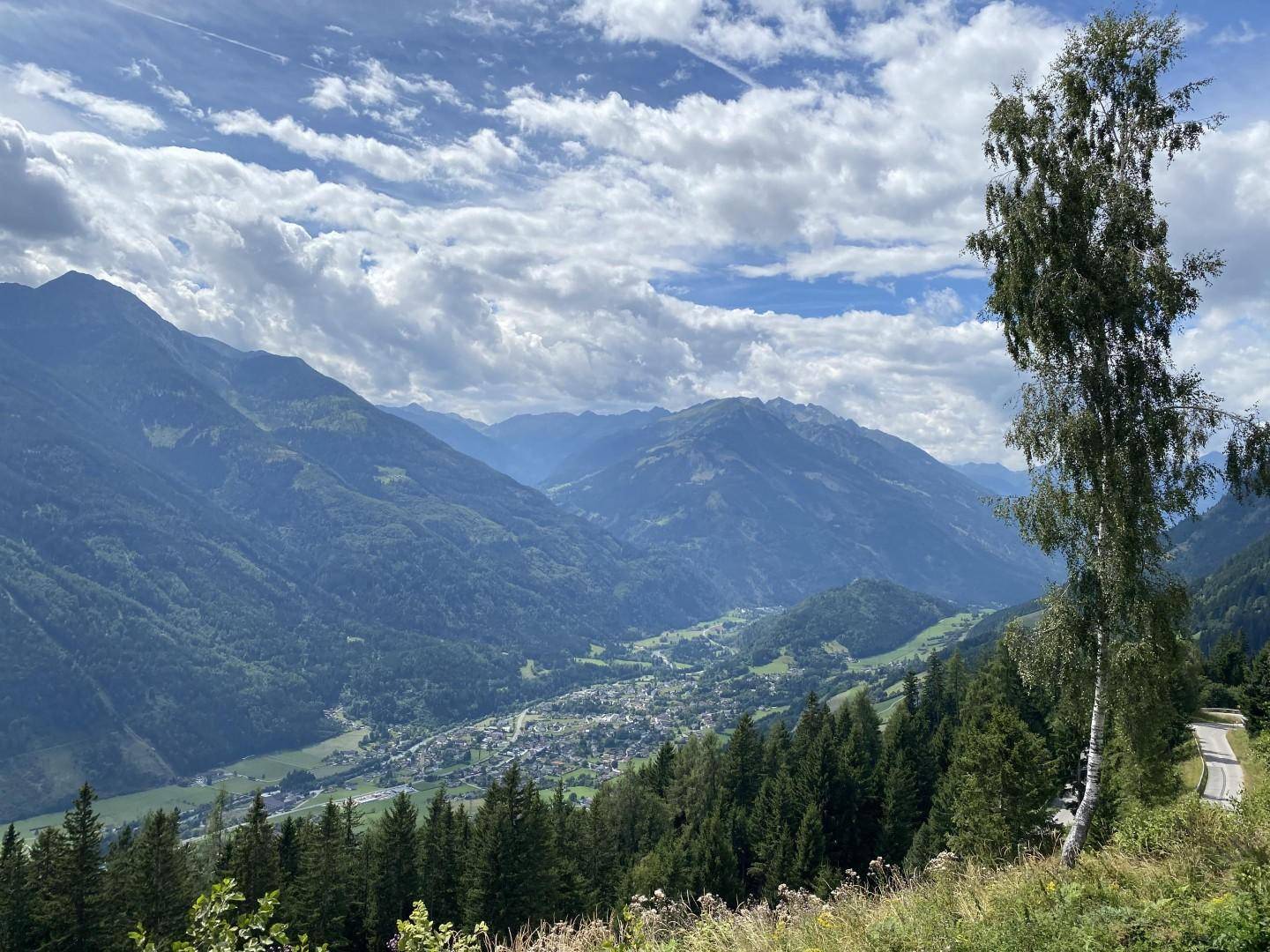 das Mölltal zu Füßen
