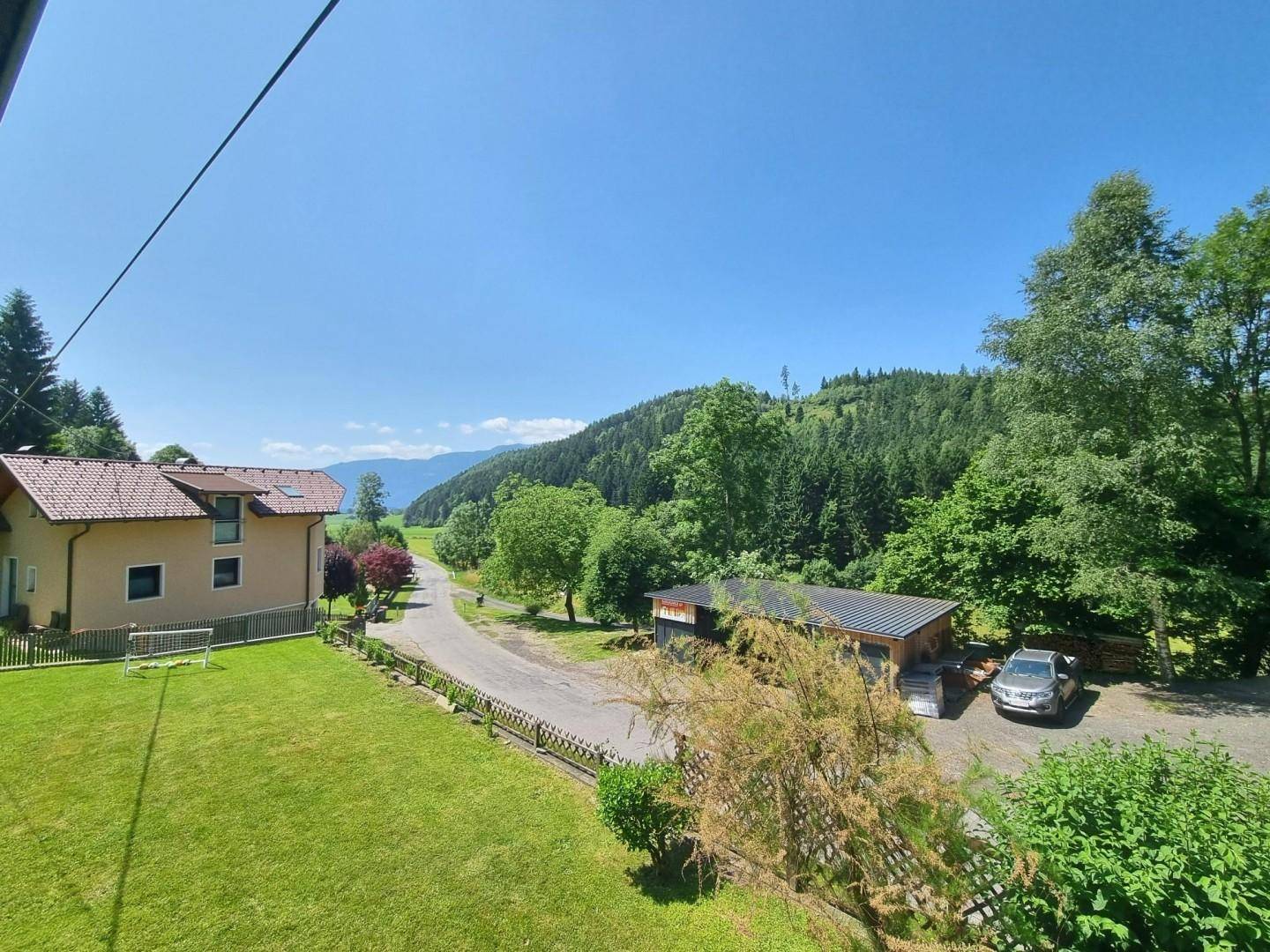 Ausblick Balkon