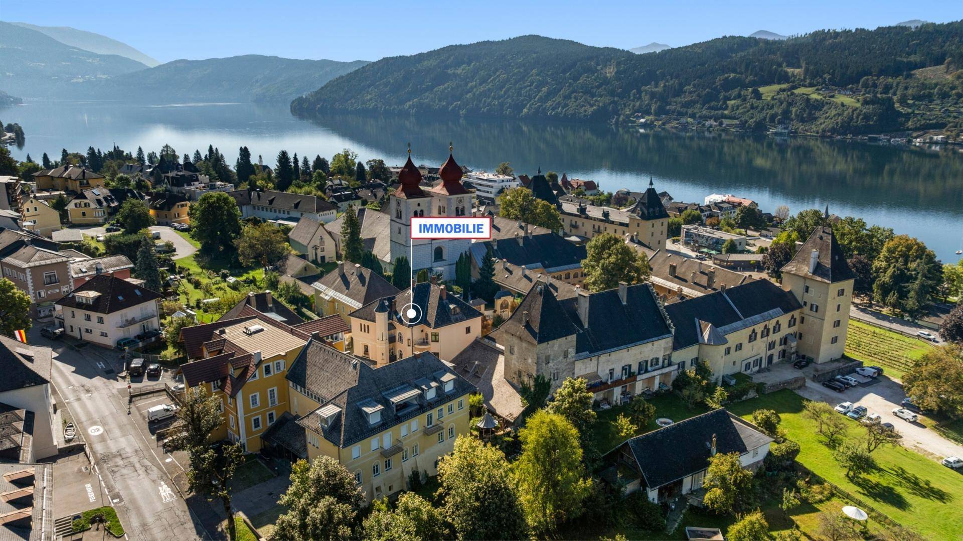 Zentrale Lage nahe dem See