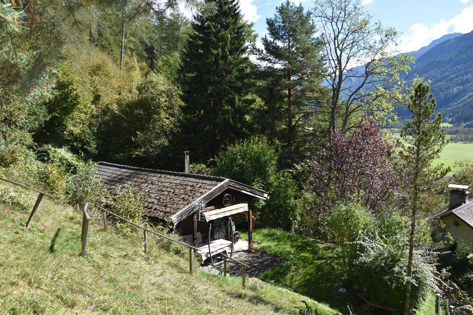 Hütterl von oben