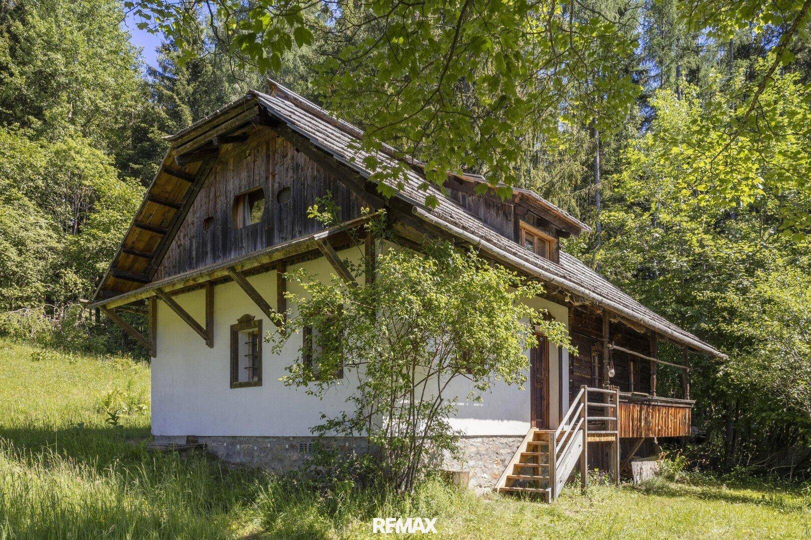 Außergewöhnliches Berghaus mit Freizeitwohnsitz - hoch über dem Millstätter See in Gschriet - Ansicht 2