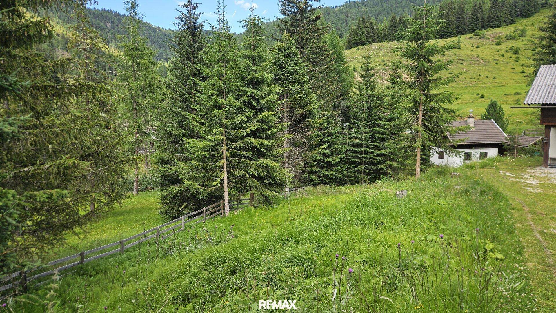 Sanfte Hanglage