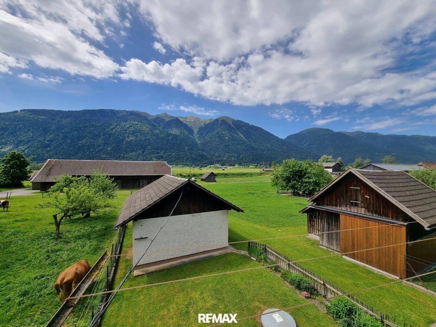 Ausblick Balkon