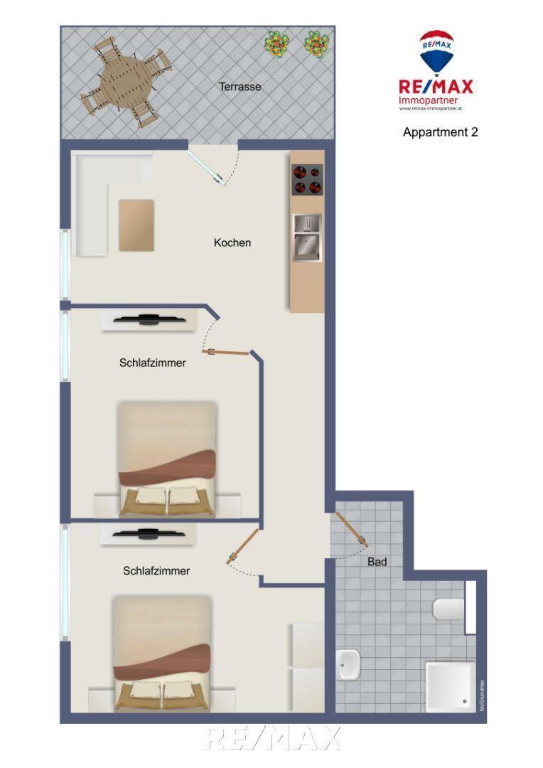 Grundrissplan EG_Appartement_2