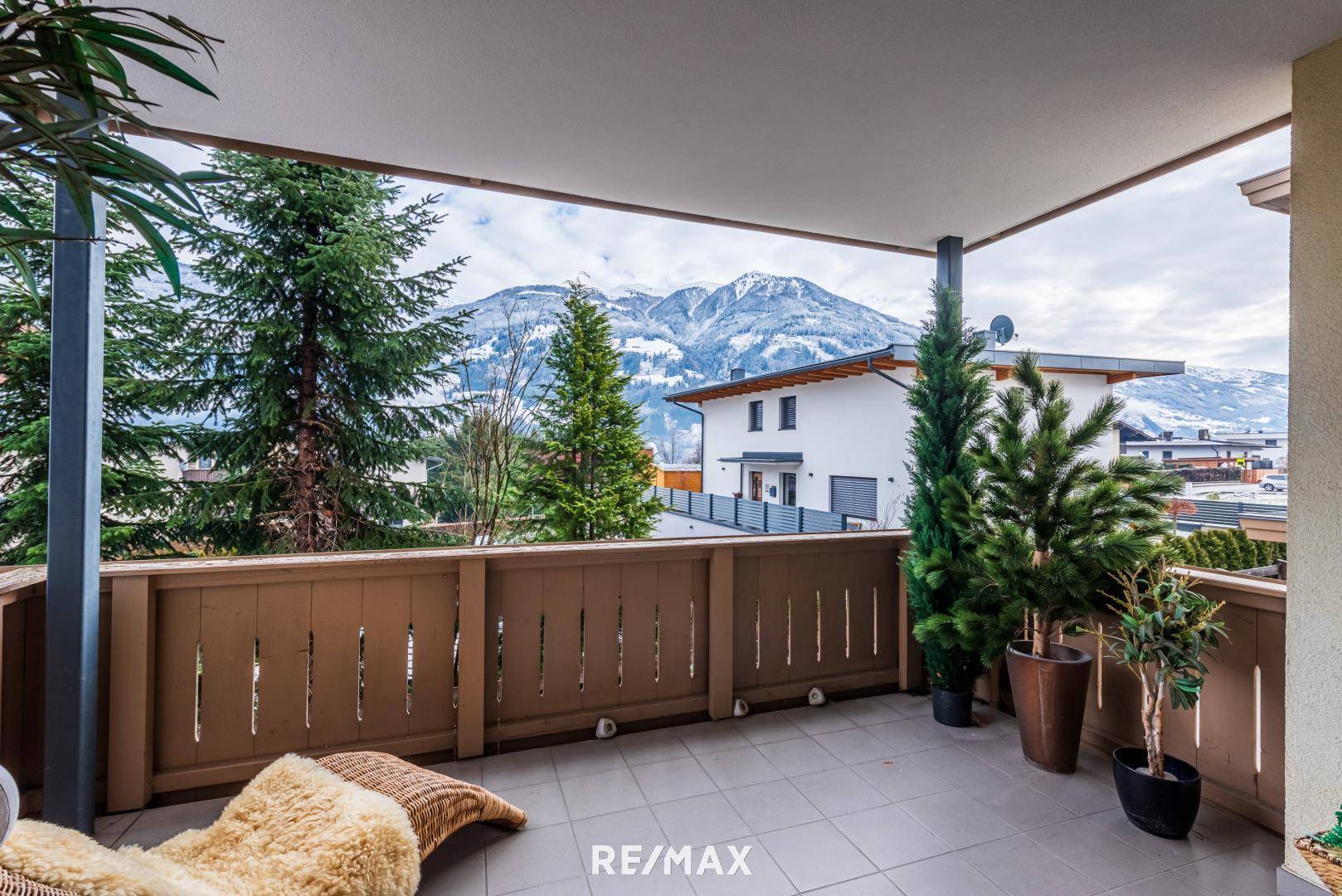 Balkon mit Panoramablick