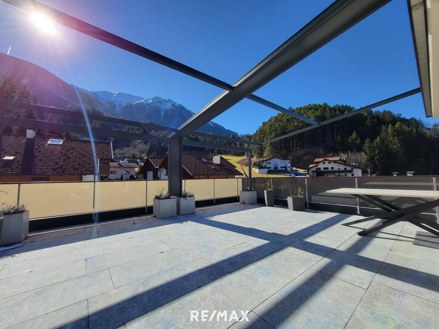 Terrasse mit Blick nach Süden