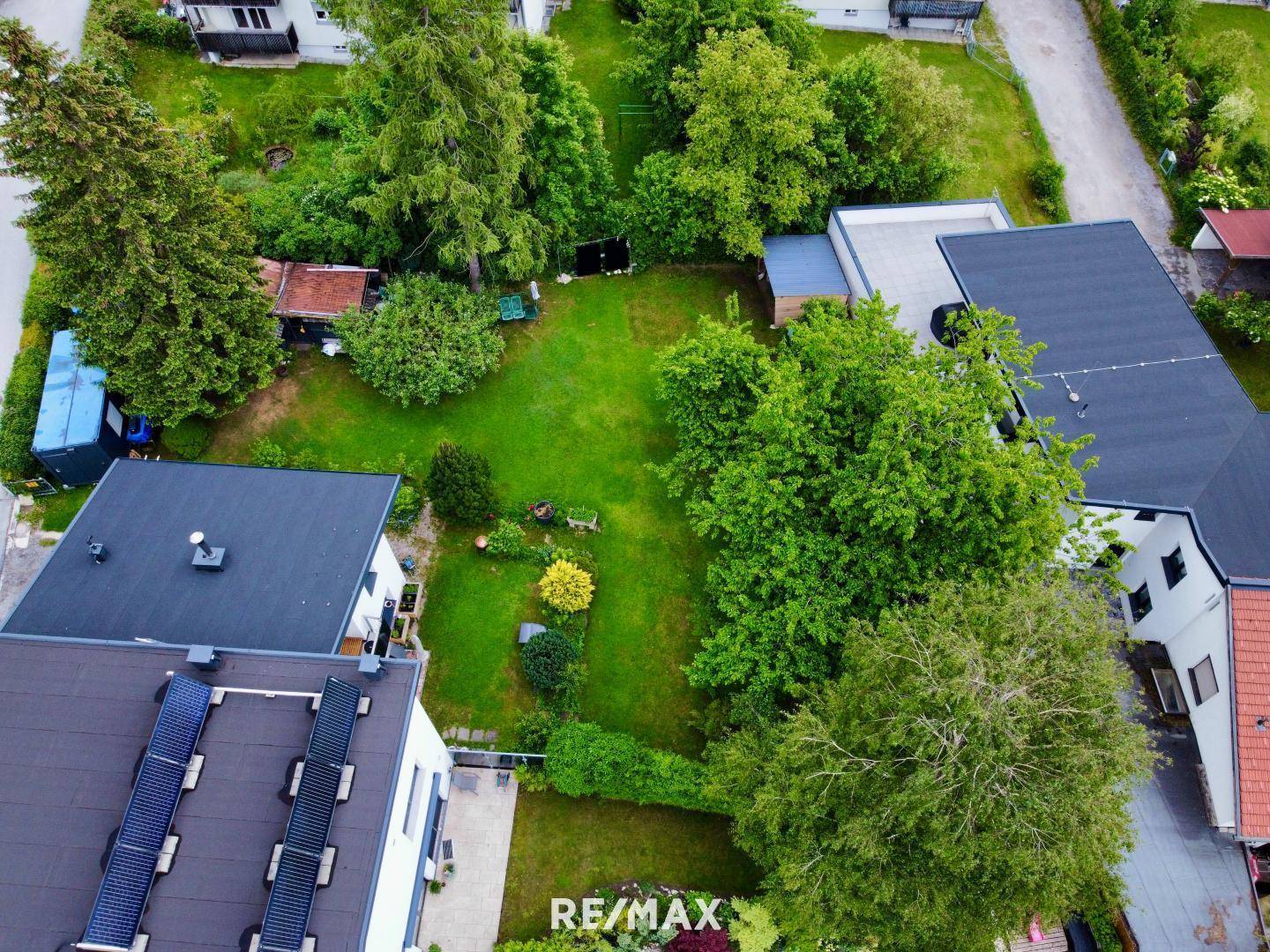 Drohne großflächig Grundstück Absam