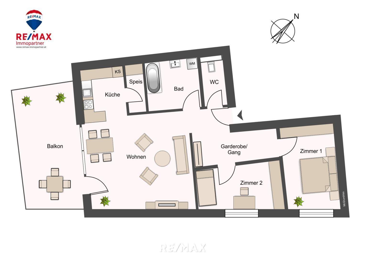 Grundrissplan