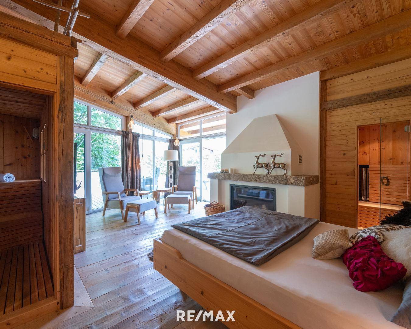 Wellnessoasa mit Sauna/Kamin/Infrarot