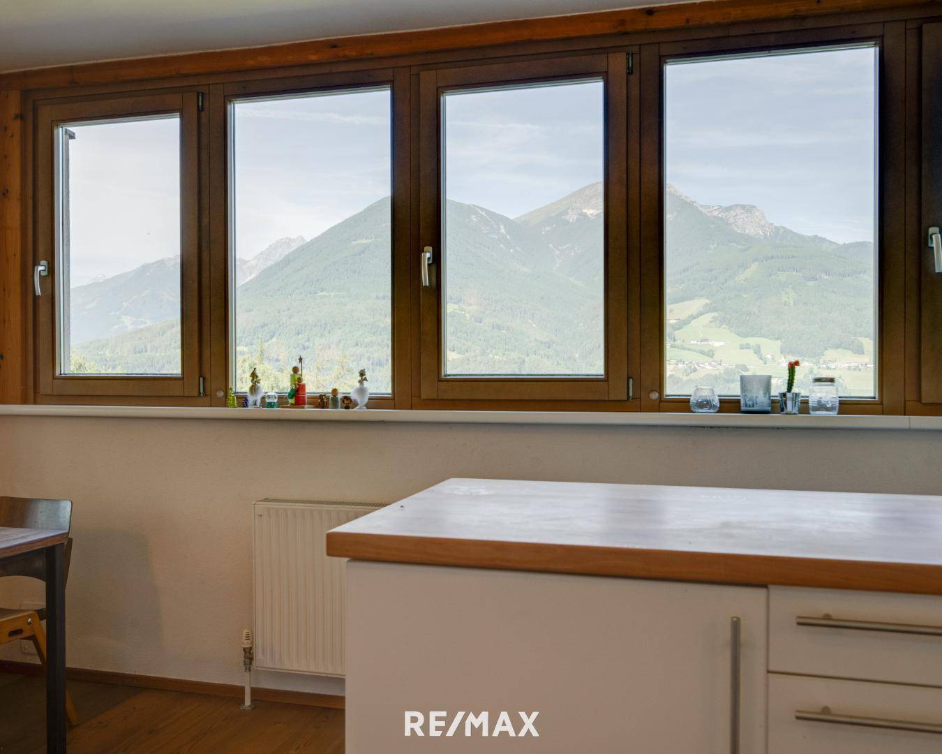 kochen mit schöner Aussicht