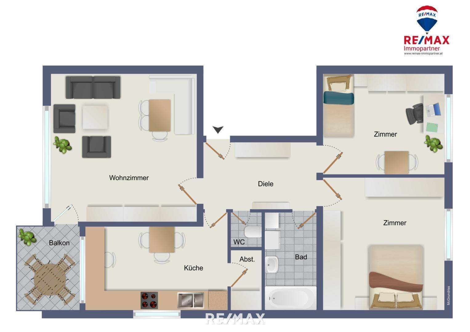 Grundrissplan