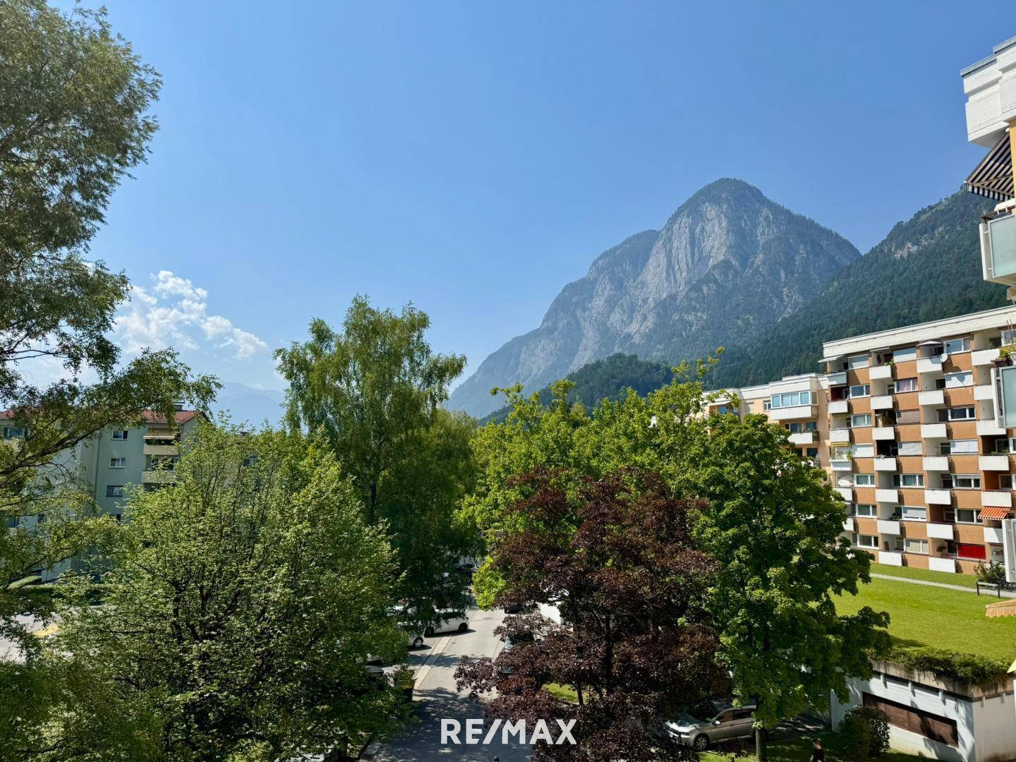 Ausblick Balkon