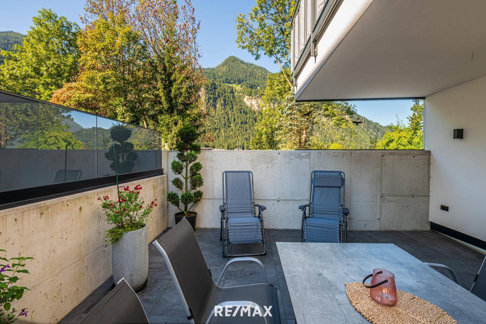 Terrasse mit Ausblick