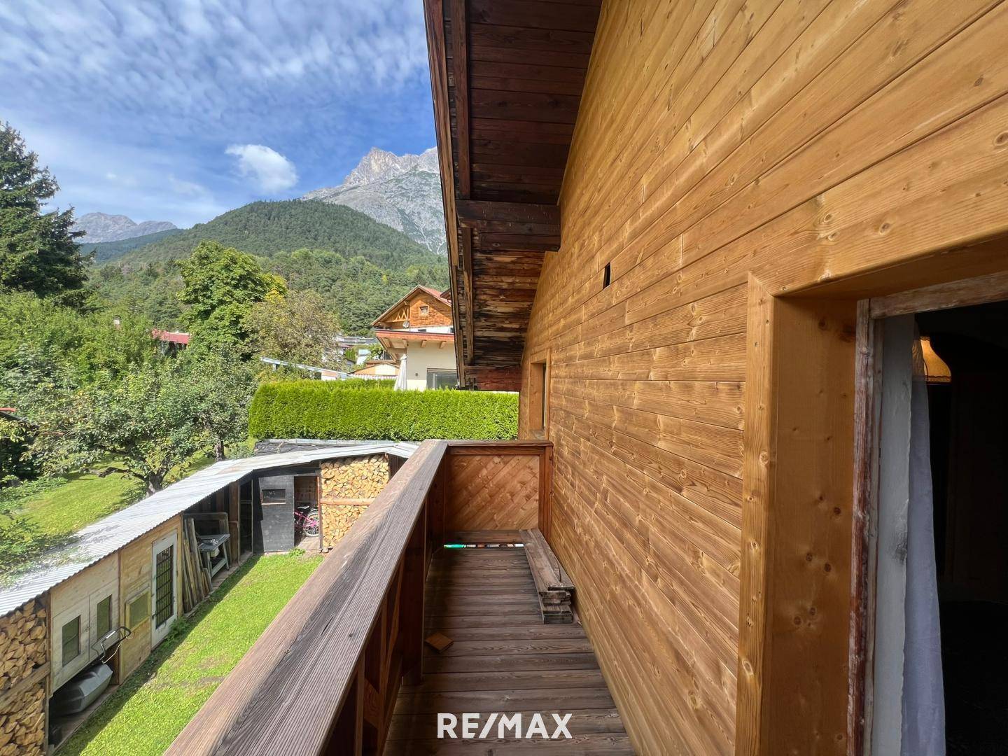 Ausblick Balkon