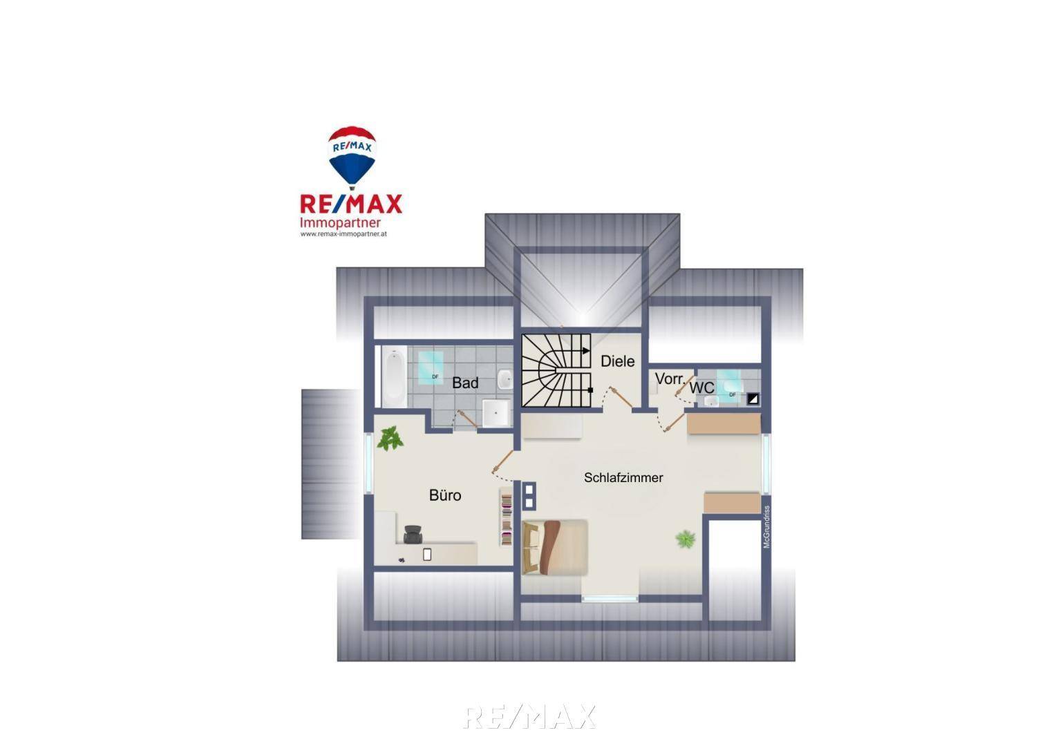 Grundrissplan DG
