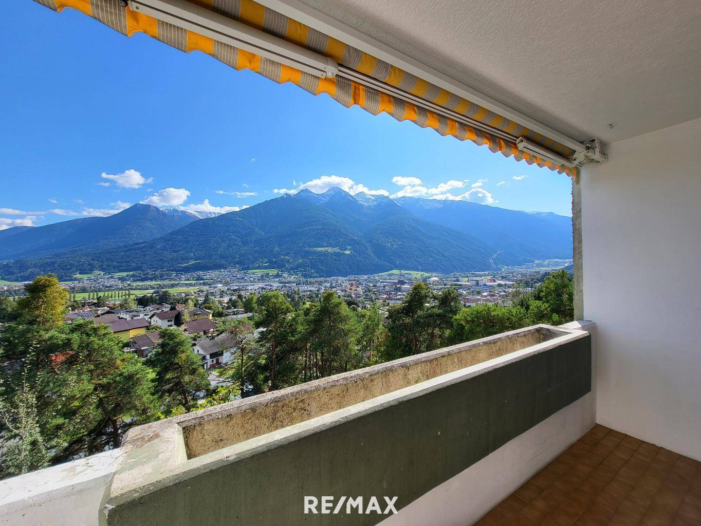 Sonniger Südbalkon
