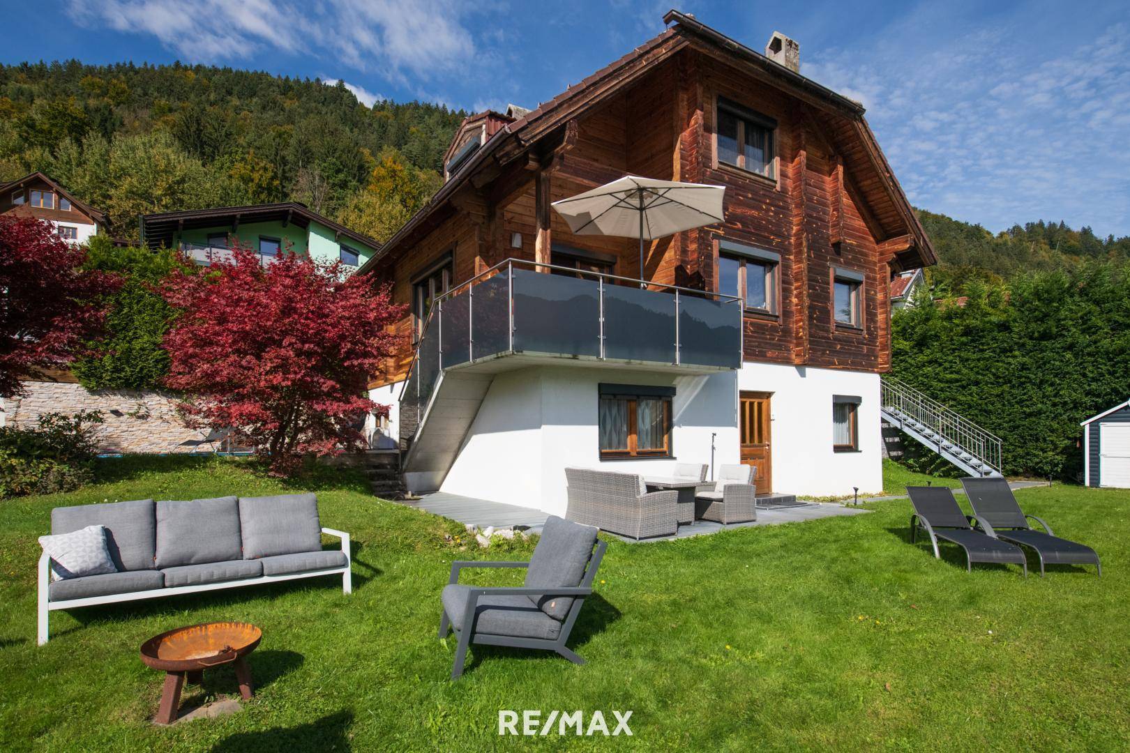 Außenansicht Gartenseite