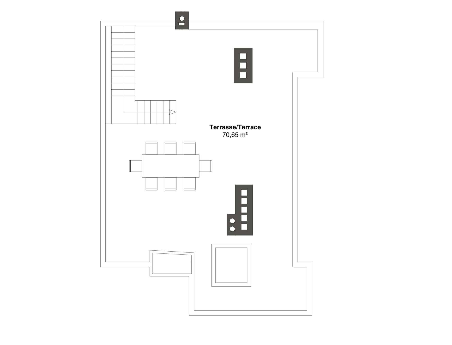 Dachterrasse
