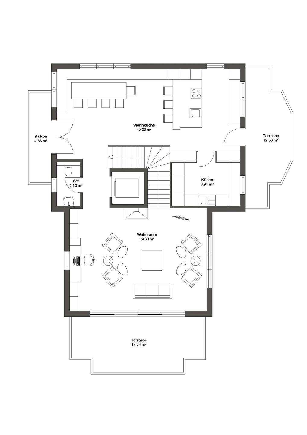Chalet 2 - Dachgeschoss