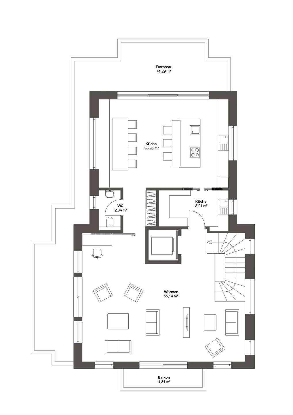 Chalet 1 - Dachgeschoss