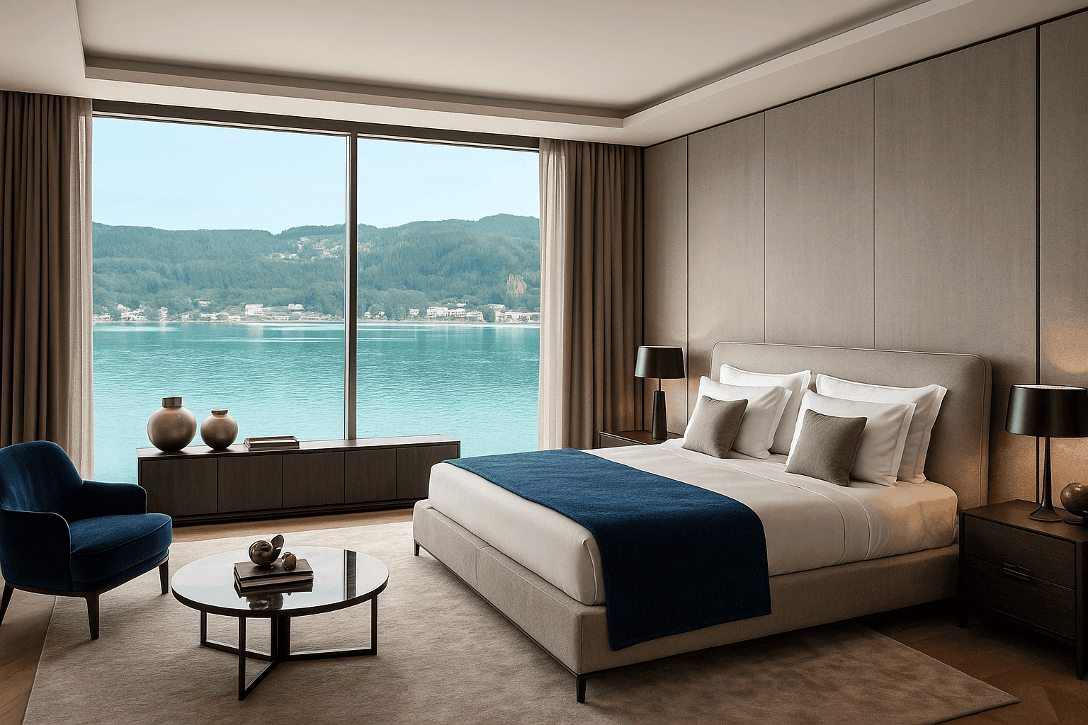 Sonniges Grundstück mit wunderschönem Wörthersee-Blick und charmanten Seezugang - Mehr