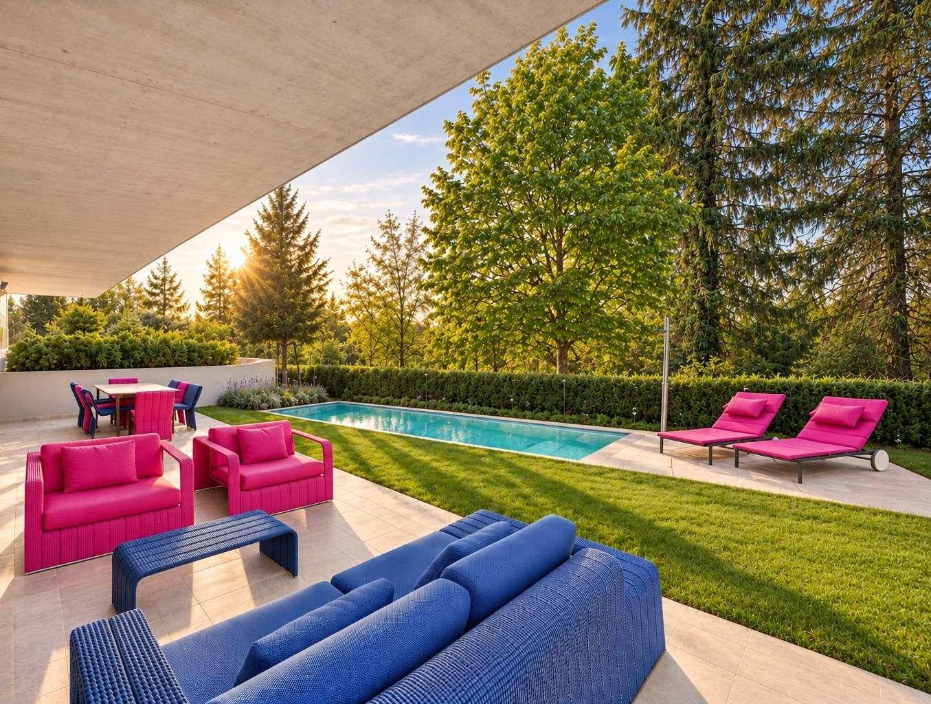 EIGENGARTEN MIT POOL