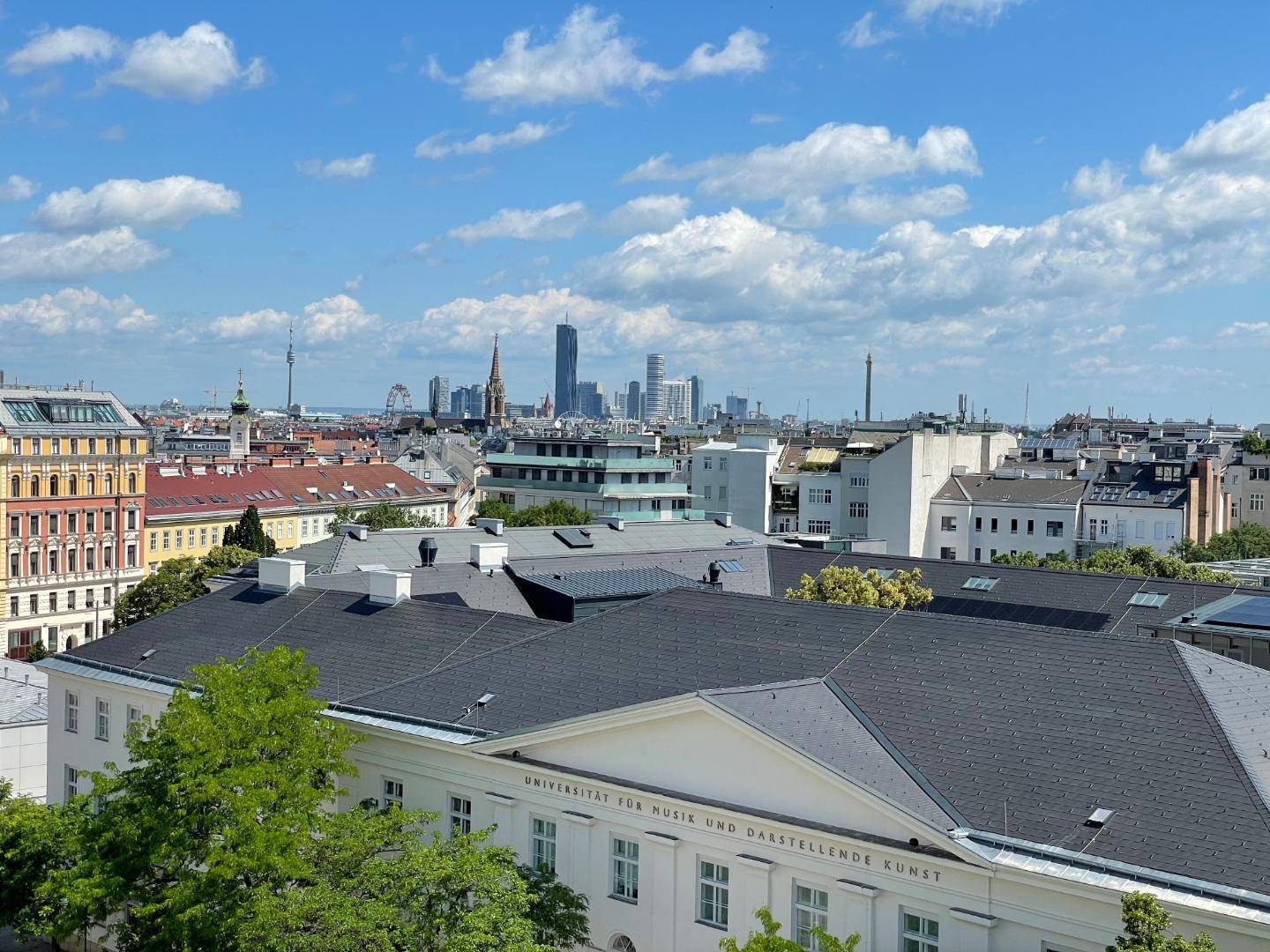 Ausblick Wohnzimmer