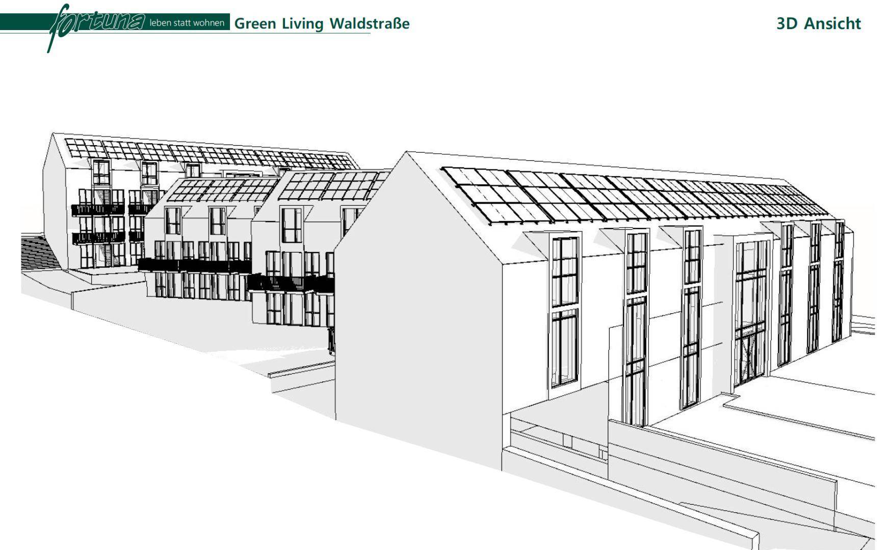 Ansicht 1 Green Living Waldstraße Mistelbach