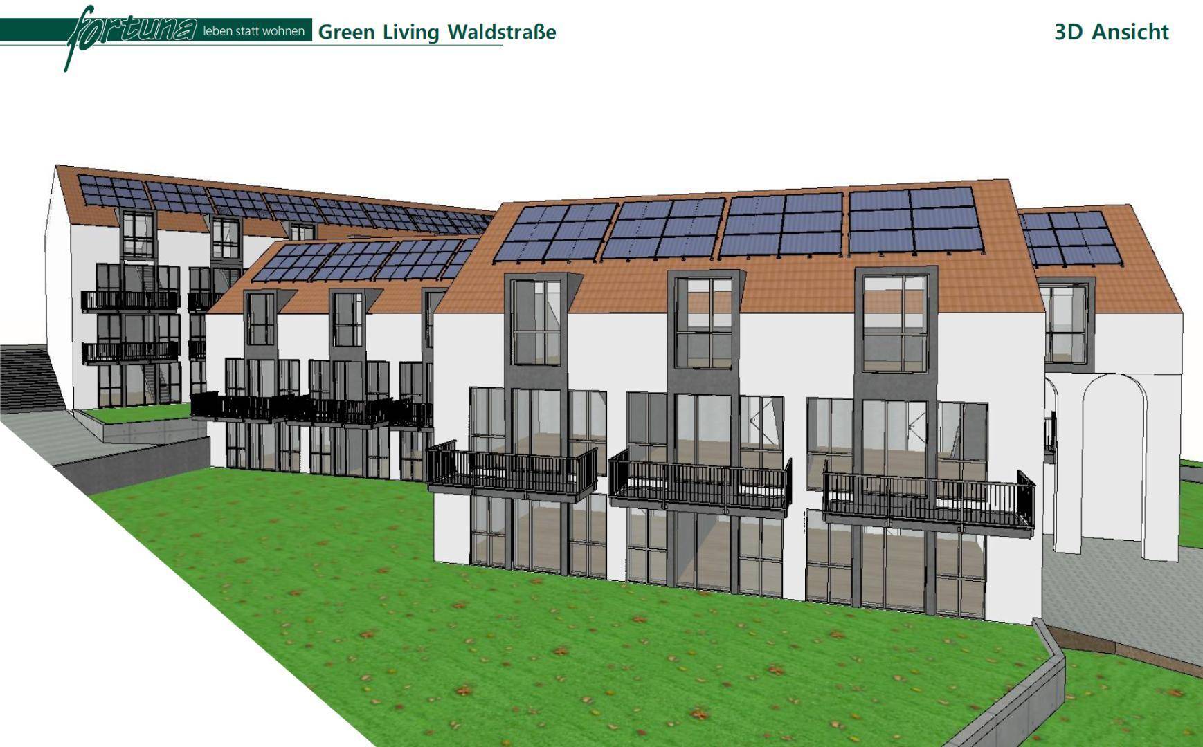 Ansicht 3 Green Living Waldstraße Mistelbach