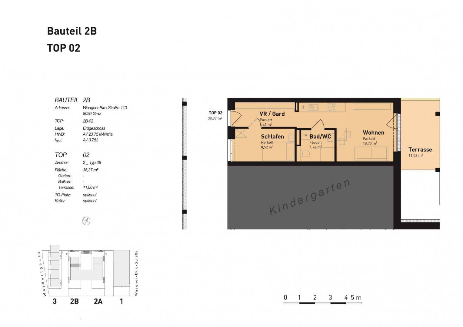 Grundriss: Waagner-Biro-Straße 109-115