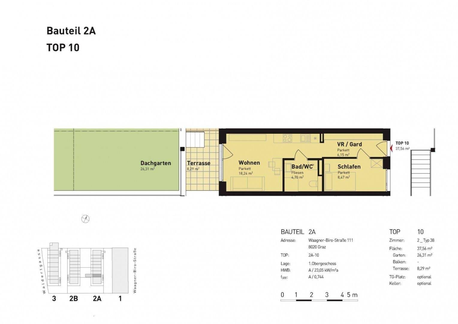 Grundriss: Waagner-Biro-Straße 109-115