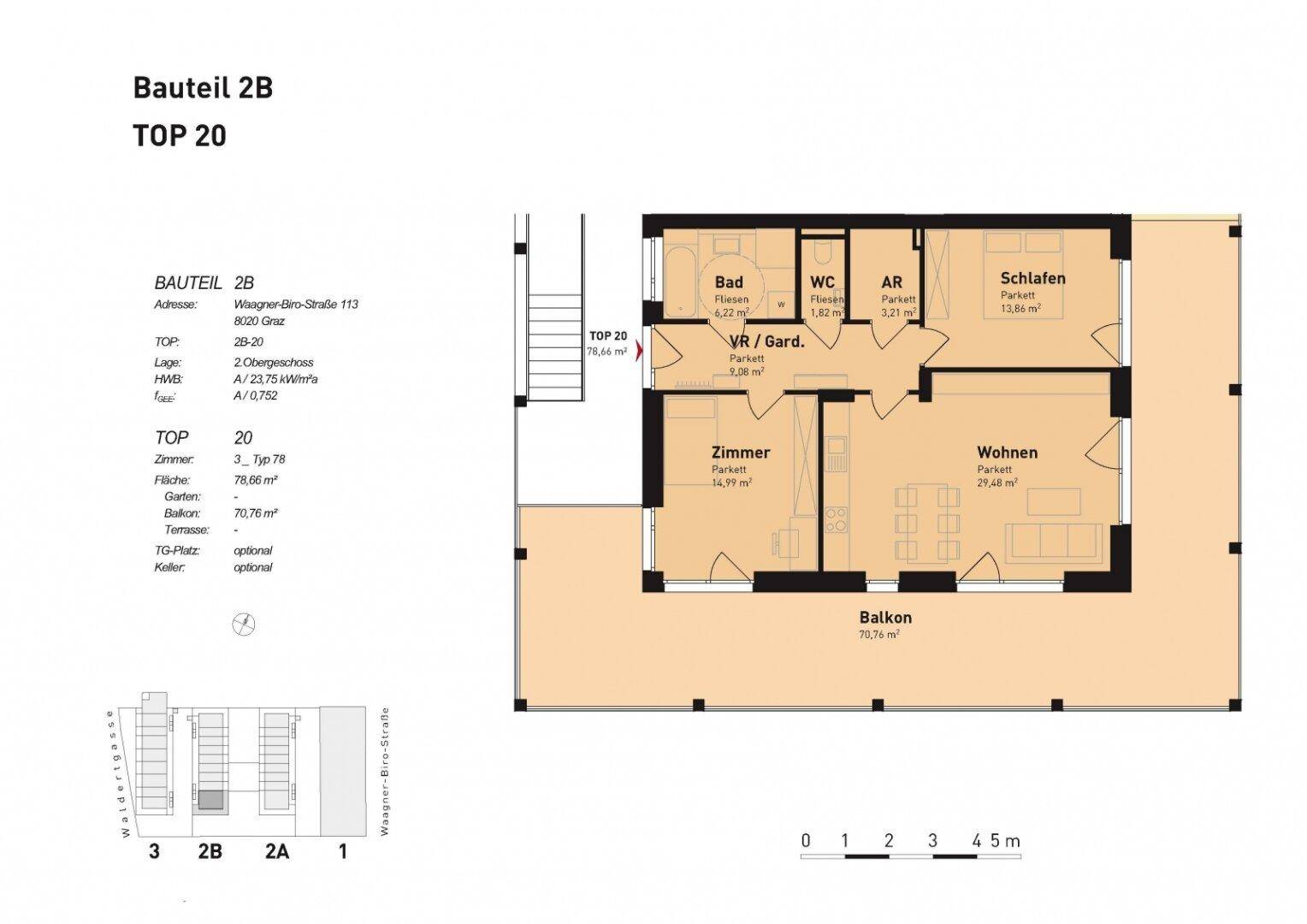 Grundriss: Waagner-Biro-Straße 109-115