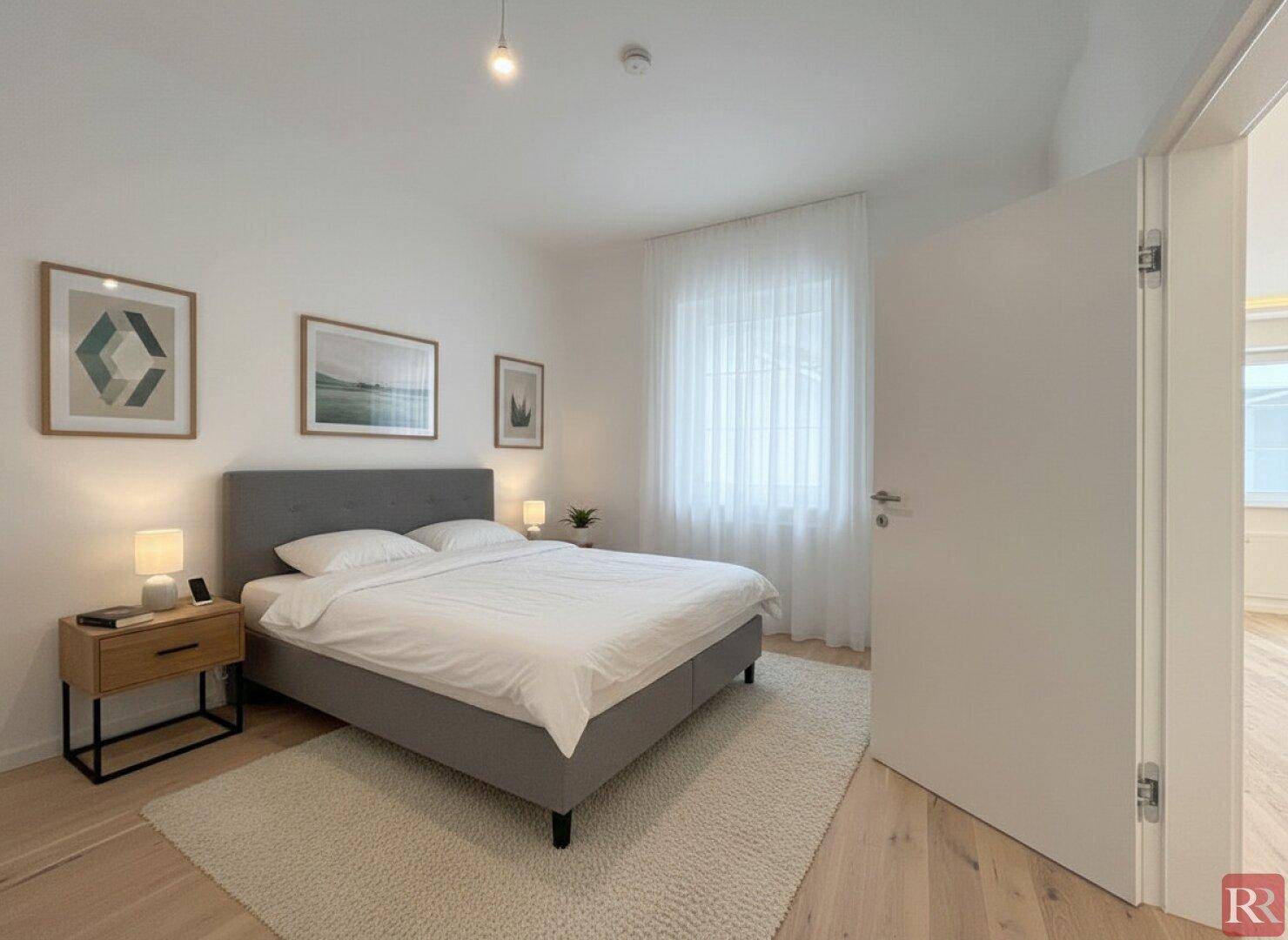 Erstbezug- moderne Wohnung mit großzügigem Innenhof - Widok 2