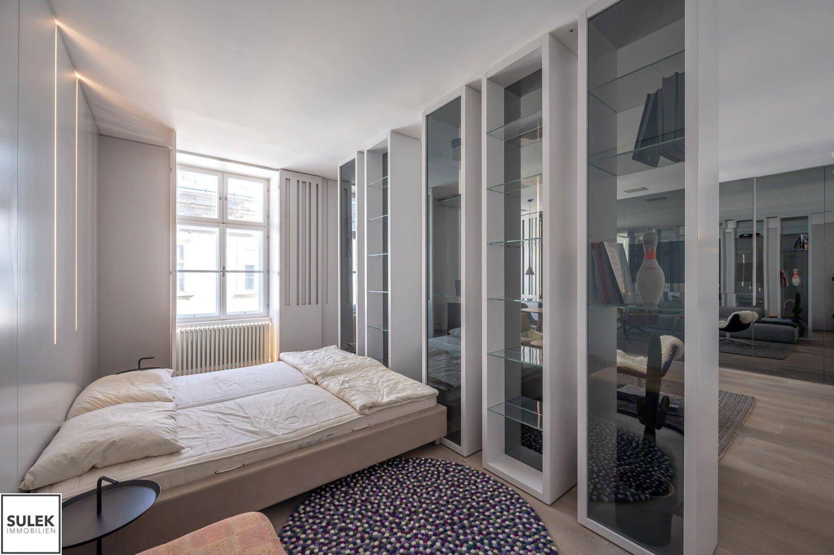 ab 1.8. : modern and fully furnited Loft-Apartment // top moderne und voll möblierte Loft-Wohnung // Naschmarkt - Widok 5