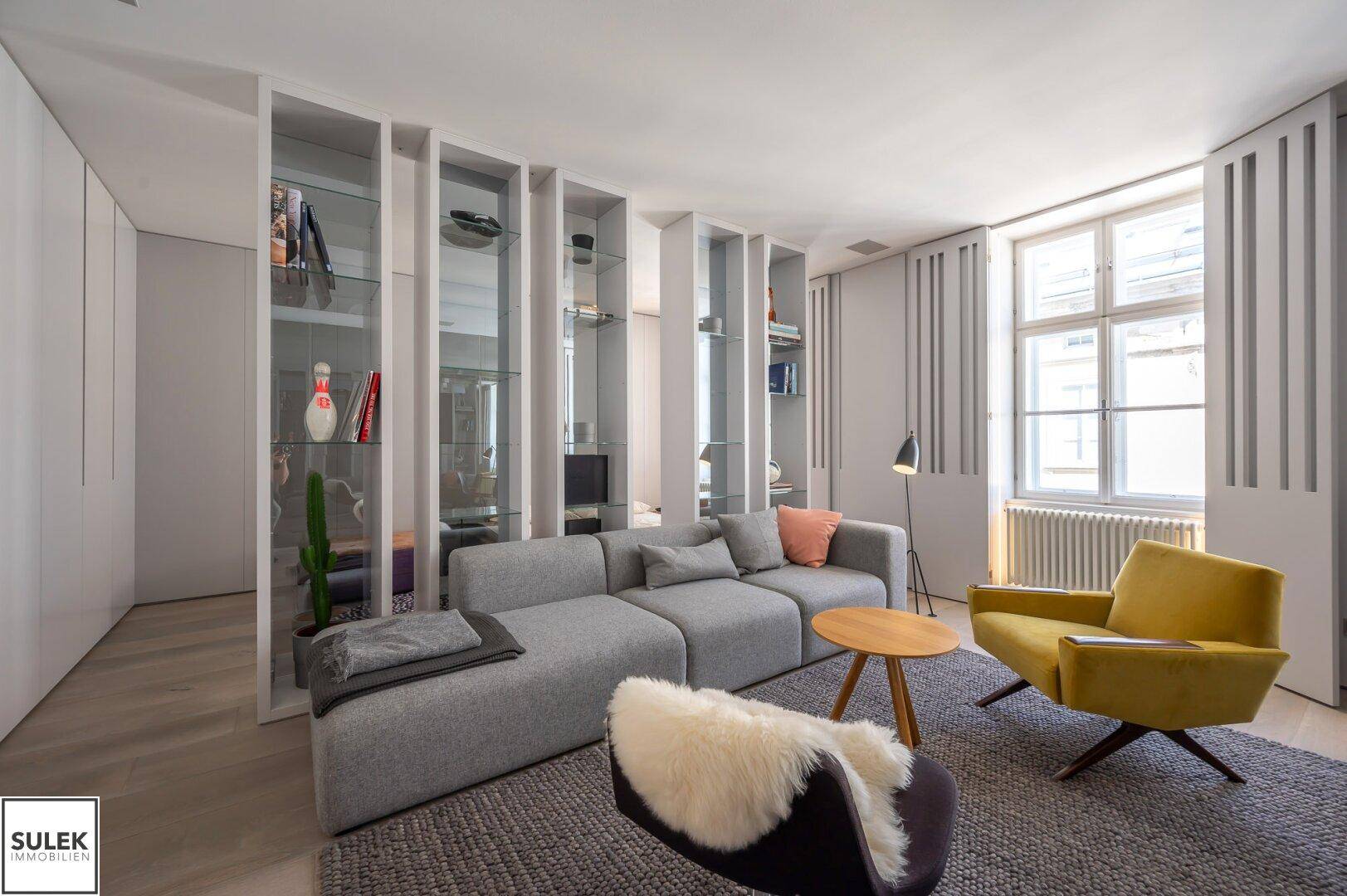 ab 1.8. : modern and fully furnited Loft-Apartment // top moderne und voll möblierte Loft-Wohnung // Naschmarkt - Widok 6