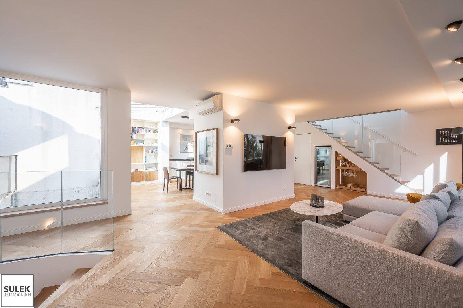 Penthouse mit traumhafter Dachterrasse nahe Naschmarkt &amp; Innenstadt! ***VIDEOTOUR*** - Ansicht 4