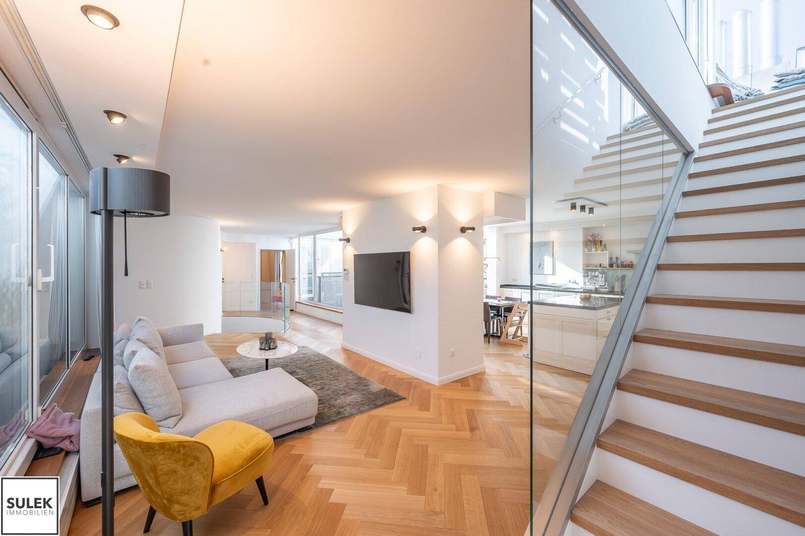 Penthouse mit traumhafter Dachterrasse nahe Naschmarkt &amp; Innenstadt! ***VIDEOTOUR*** - Ansicht 2