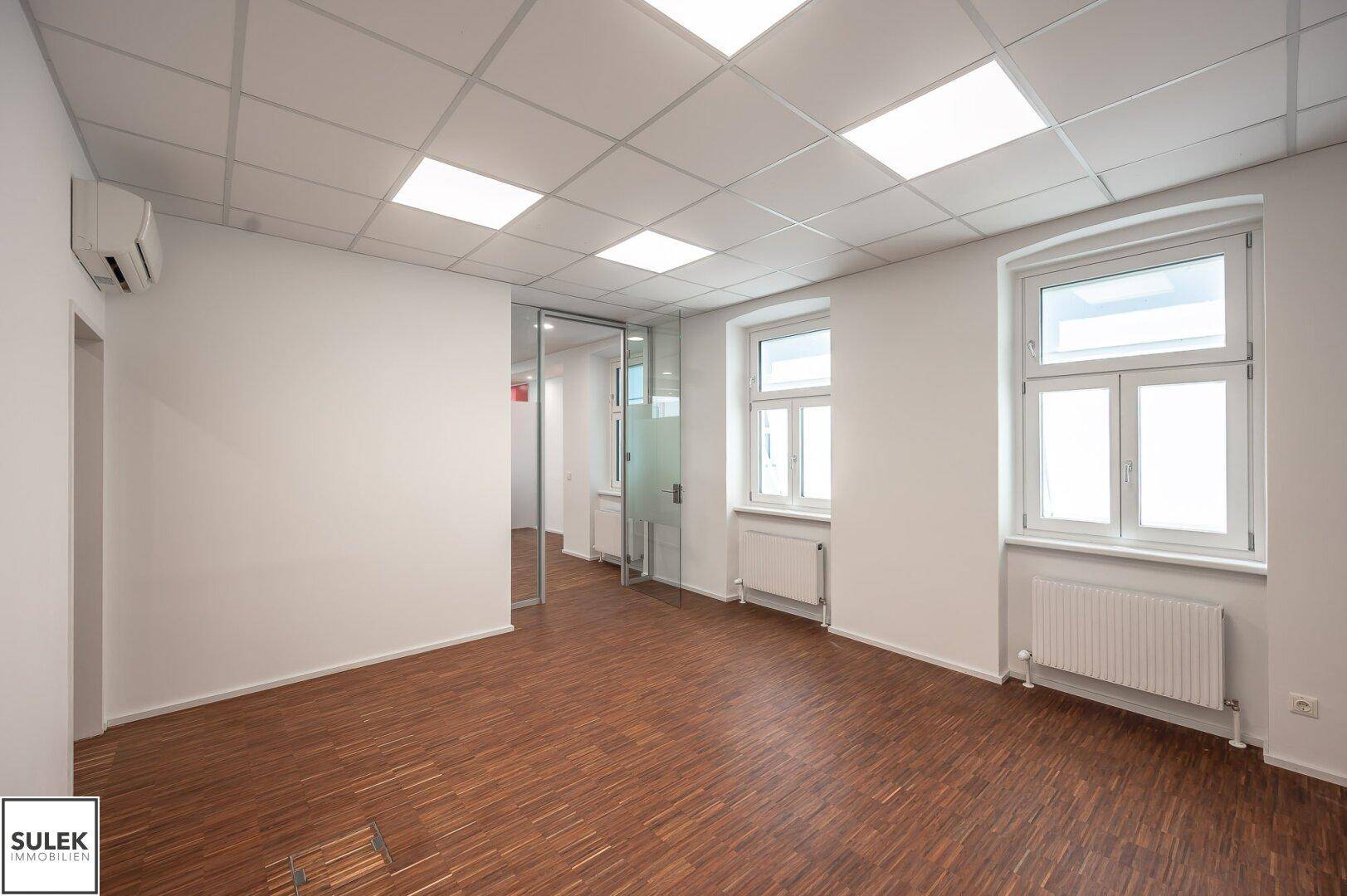Erstbezug nach Generalsanierung: Büro (10 Zimmer - gesamte Etage) nahe Mariahilfer Straße/Westbahnhof ab sofort mieten - Ansicht 4