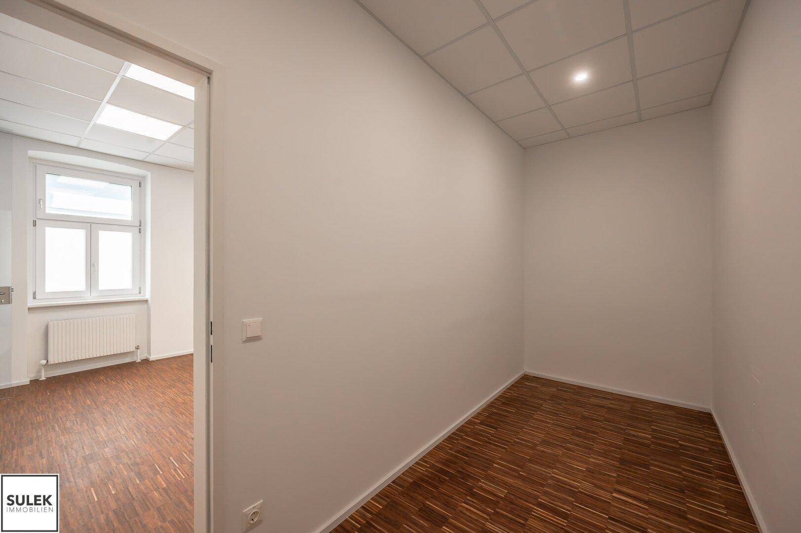 Erstbezug nach Generalsanierung: Büro (10 Zimmer - gesamte Etage) nahe Mariahilfer Straße/Westbahnhof ab sofort mieten - Ansicht 5