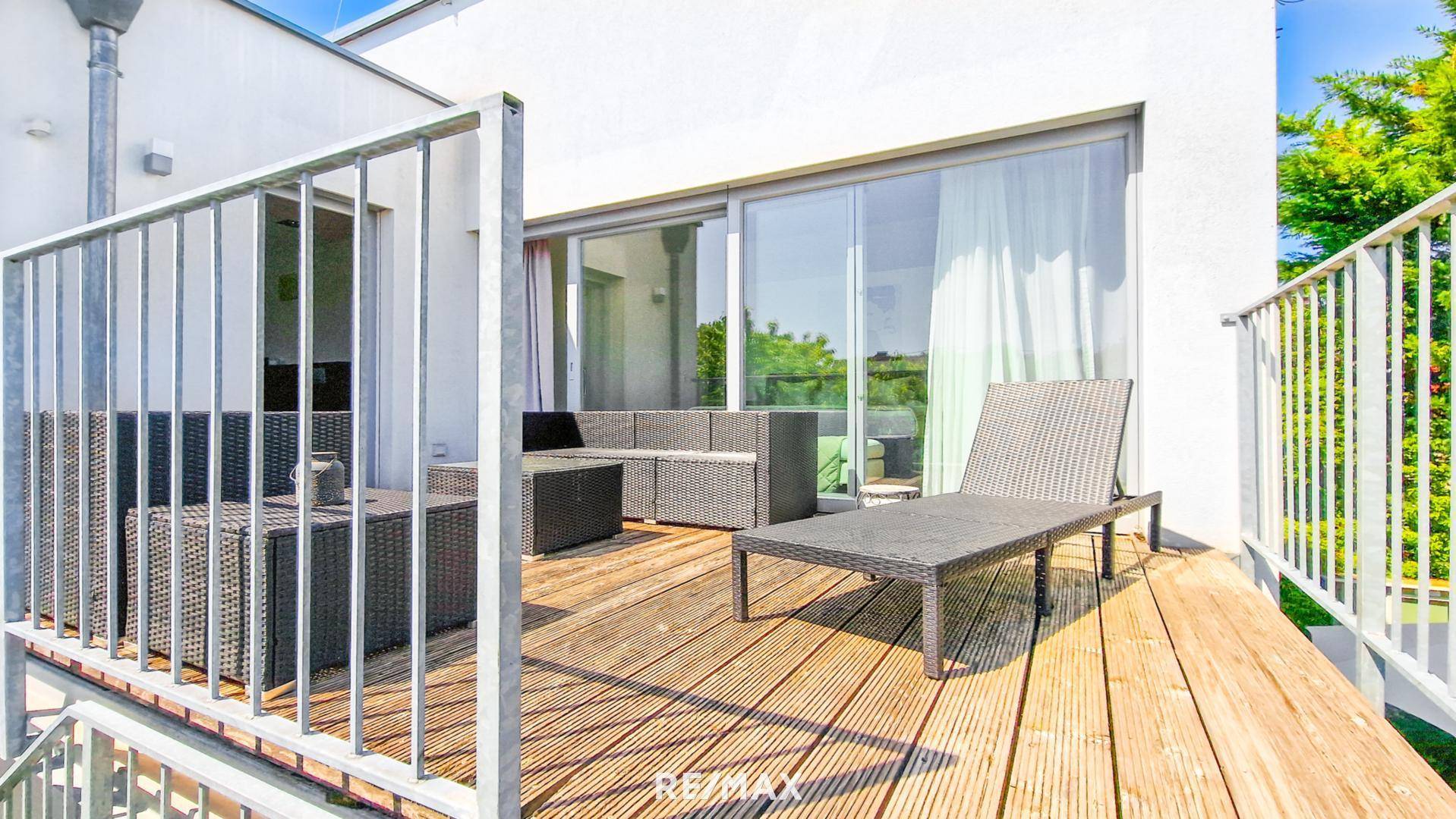 Terrasse Masterbedroom (Obergeschoss)