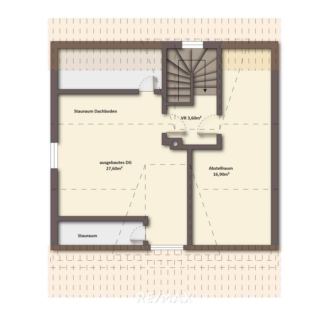 Plan OG mit Flächen