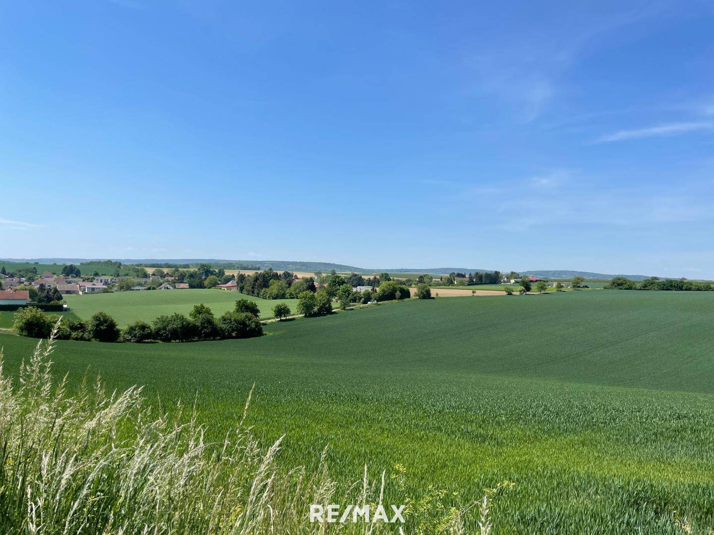 Fernblick auf Haus