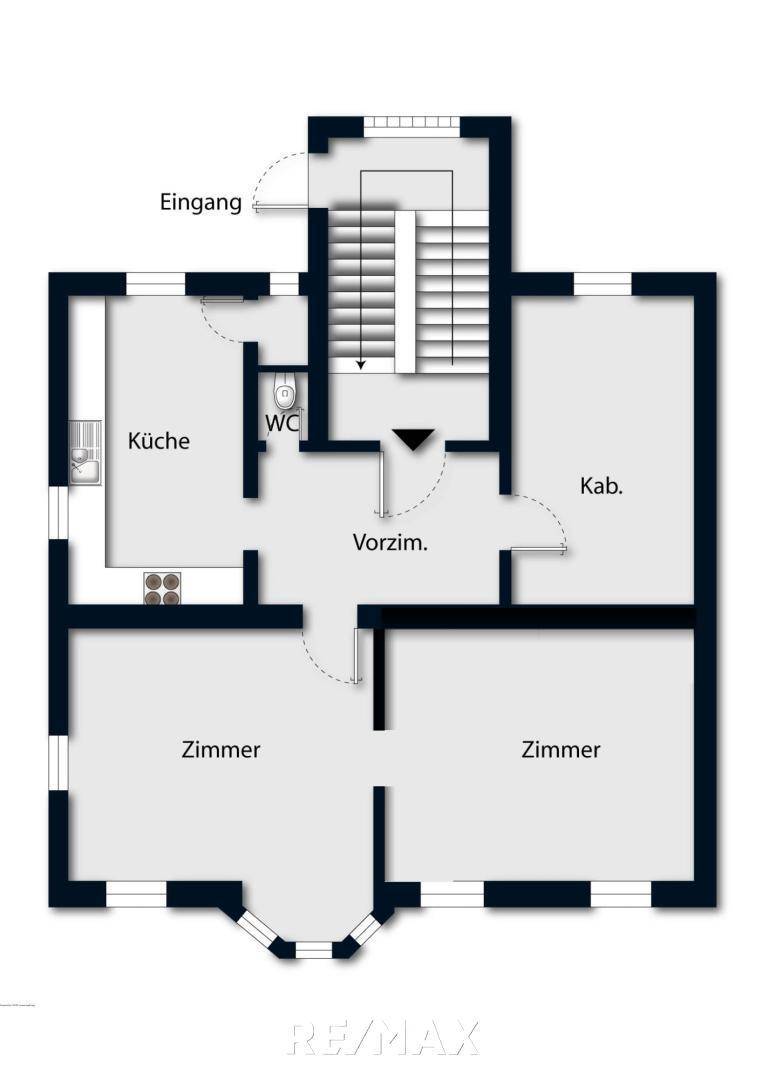 Plan - Erdgeschoss/ 1. Stock