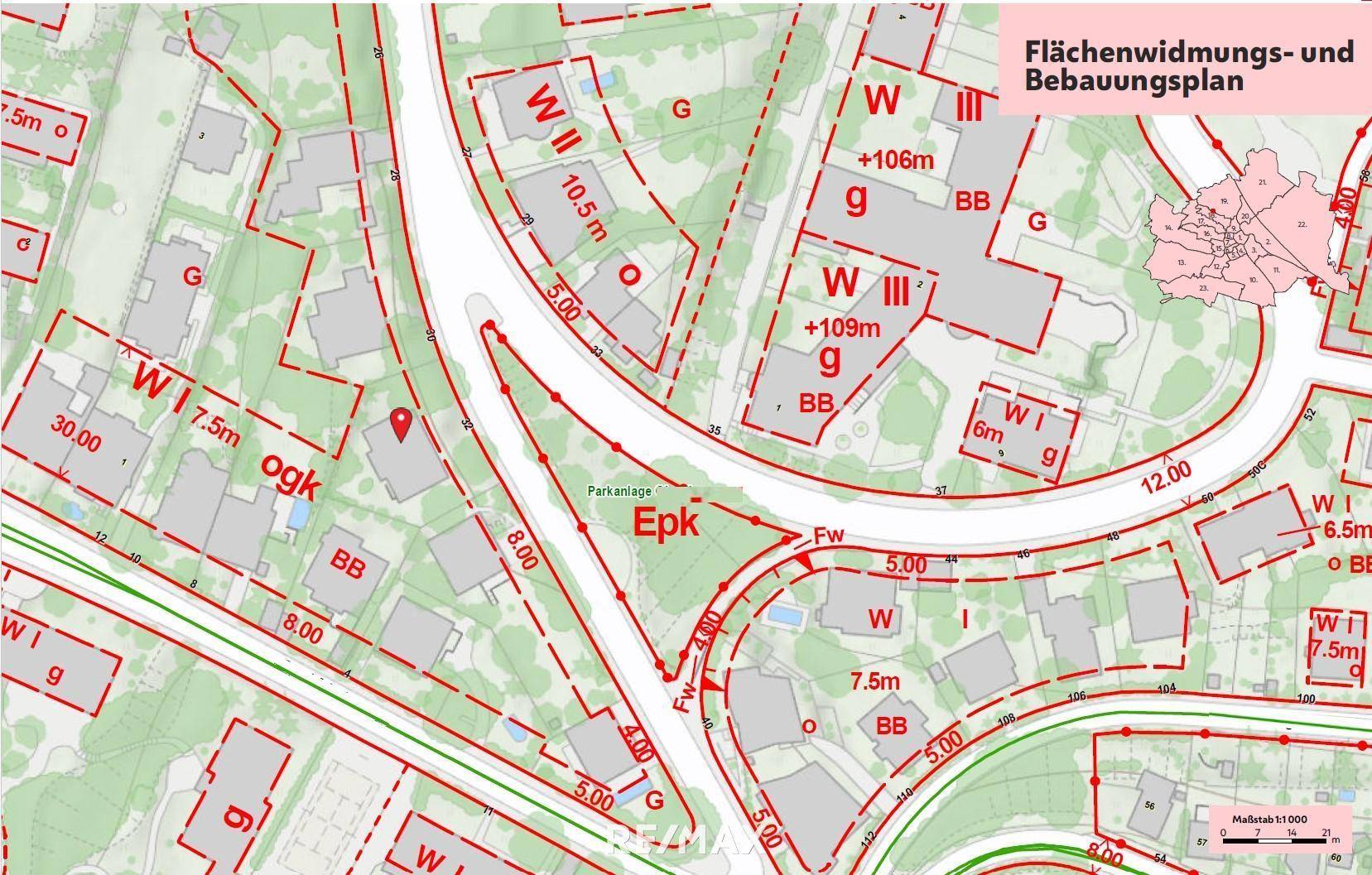 42a Bebauungsplan