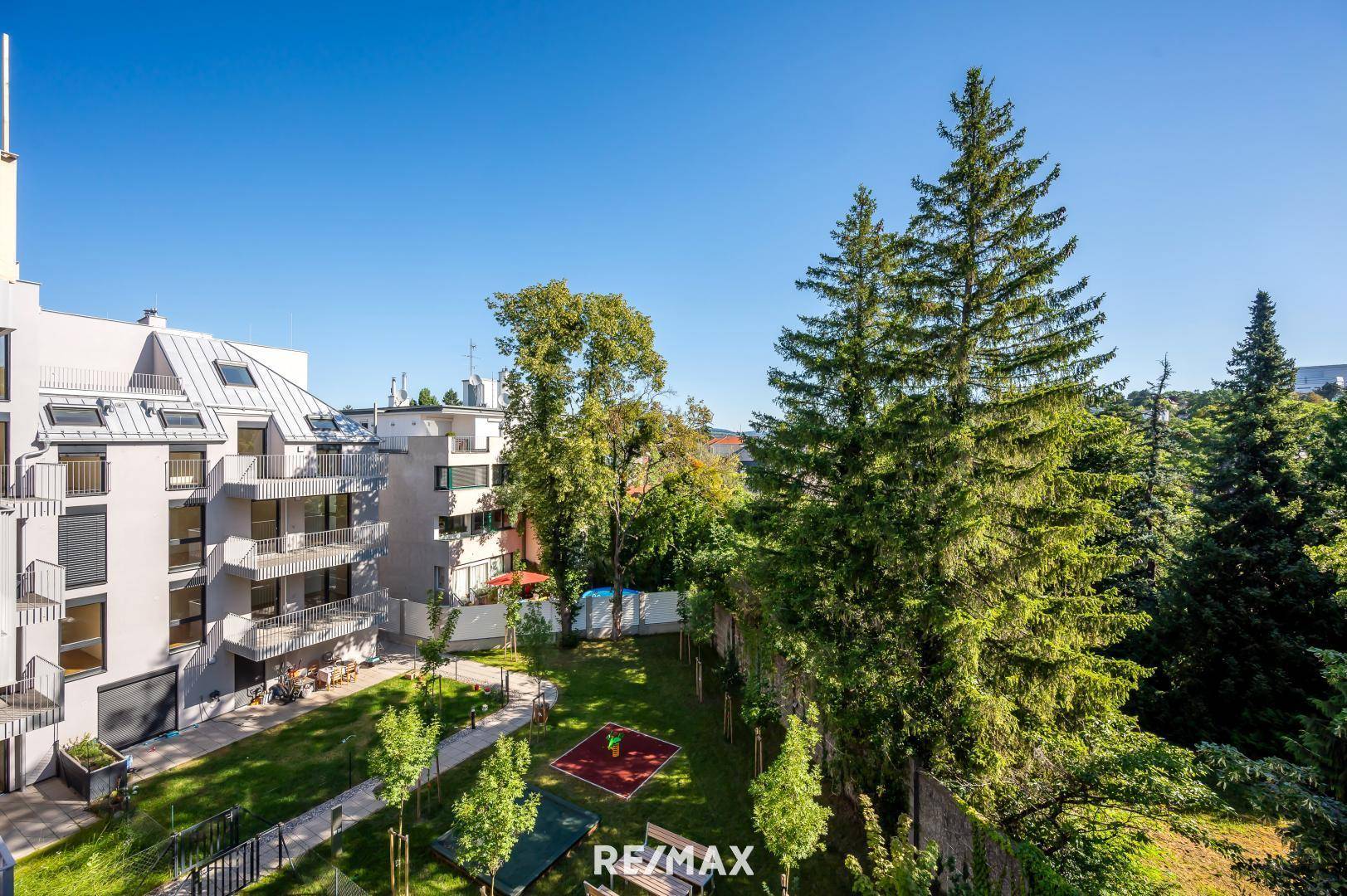 Ausblick in den Garten