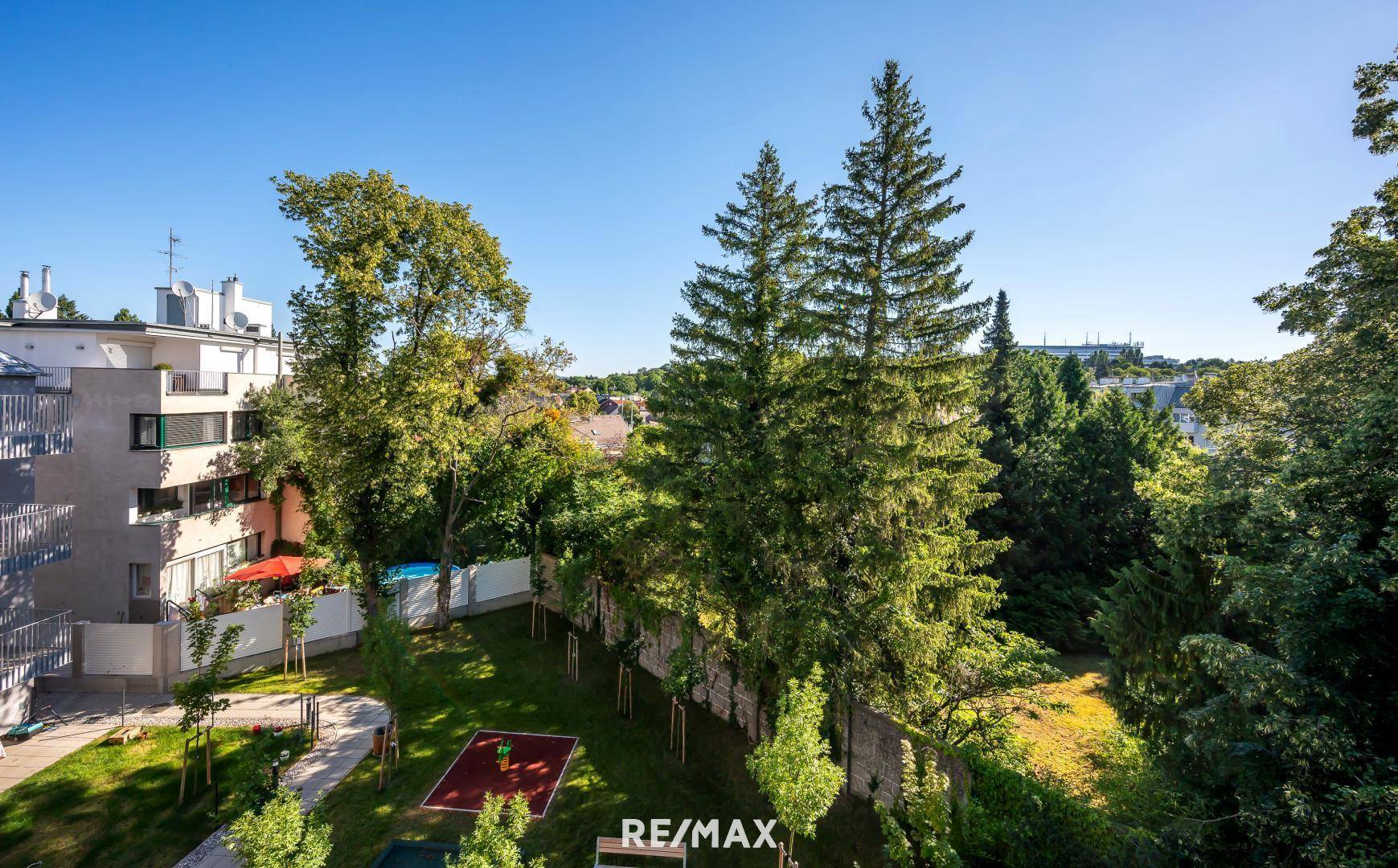 Ausblick in den Garten